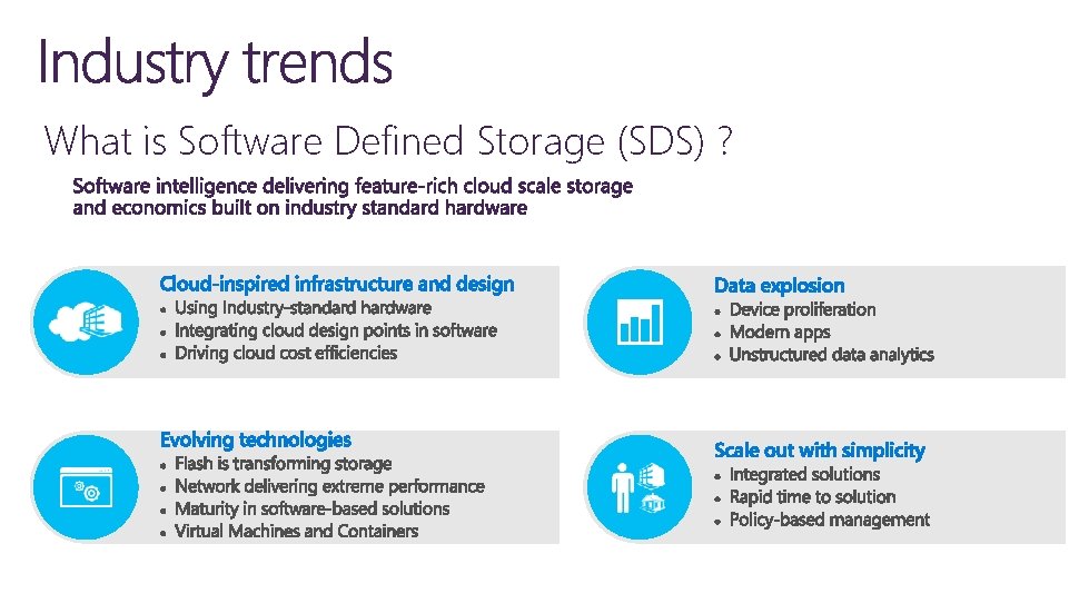 What is Software Defined Storage (SDS) ? 