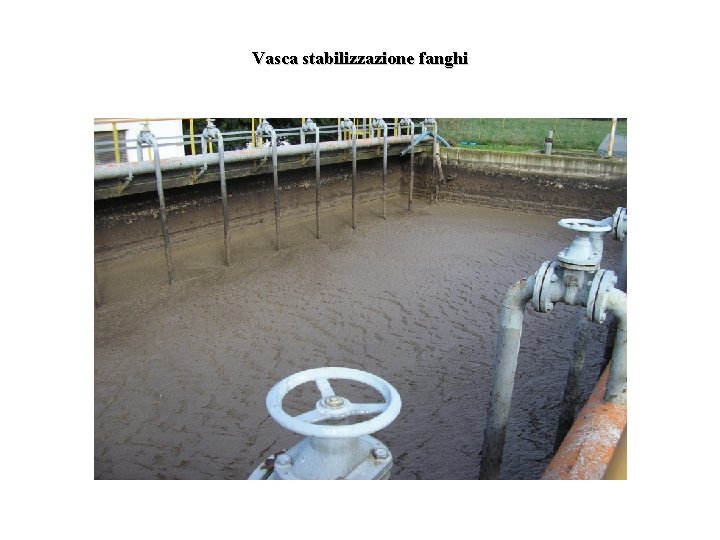 Vasca stabilizzazione fanghi 