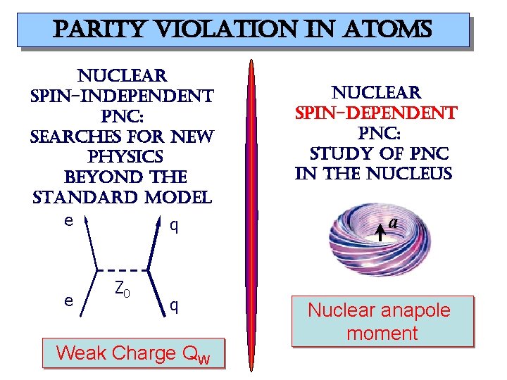 parity violation in atoms nuclear spin-independent pnc: searches for new physics beyond the standard