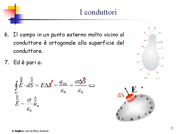 I conduttori 6. Il campo in un punto esterno molto vicino al conduttore è