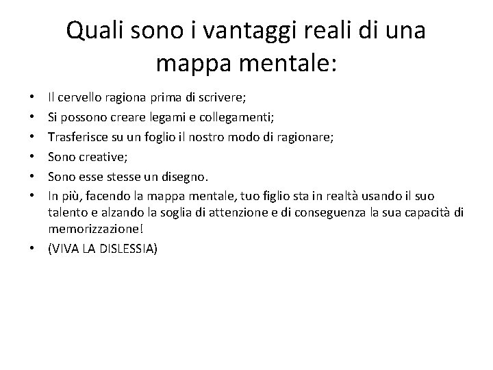 Quali sono i vantaggi reali di una mappa mentale: Il cervello ragiona prima di
