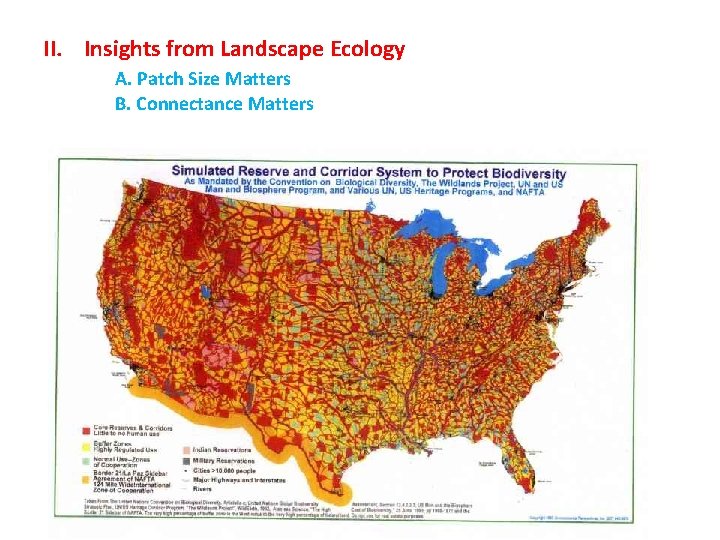 II. Insights from Landscape Ecology A. Patch Size Matters B. Connectance Matters 