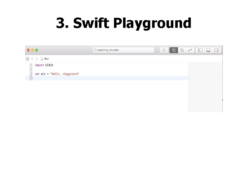 3. Swift Playground 9 