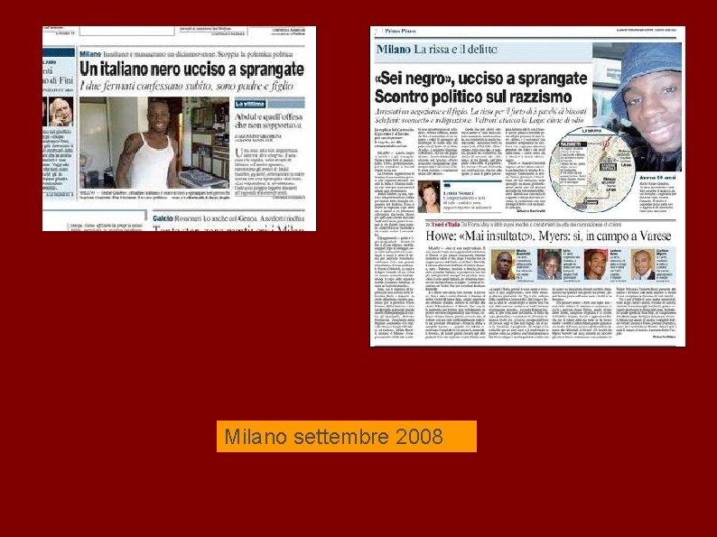 Milano settembre 2008 