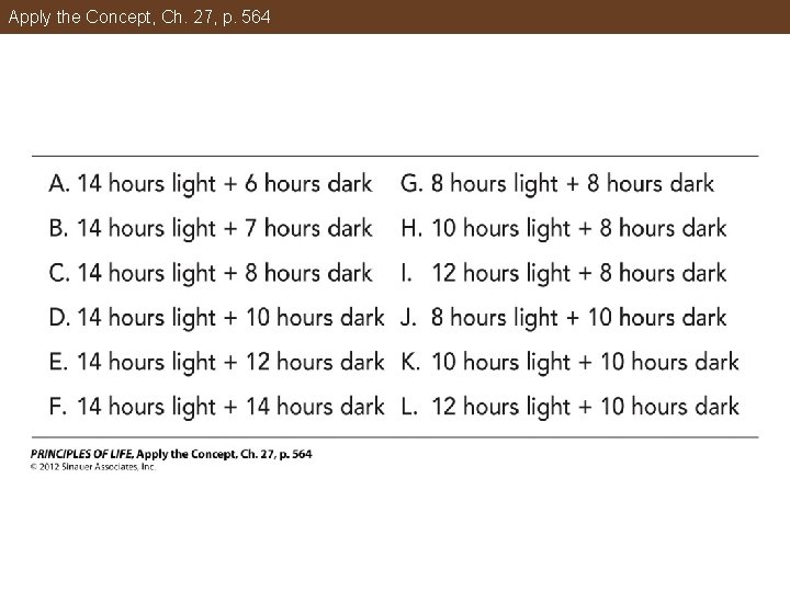 Apply the Concept, Ch. 27, p. 564 