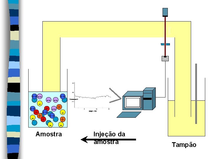 ++ -- -+ -- + ++ ++ ++ - + + - Amostra Injeção