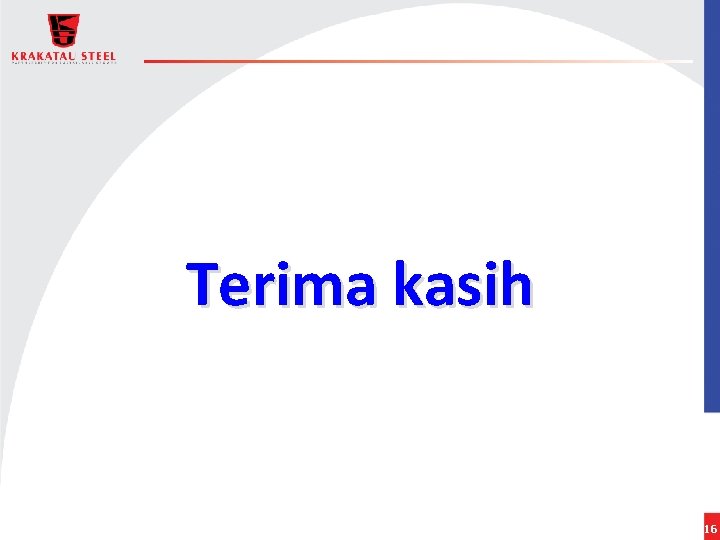 Terima kasih 16 