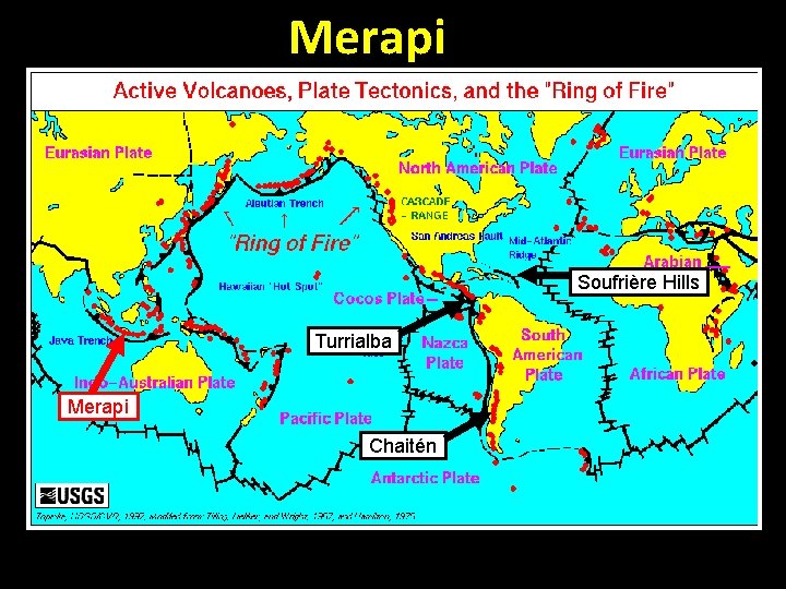 Merapi Soufrière Hills Turrialba Merapi Chaitén Merapi Soufrière Hills Turrialba Merapi Chaitén