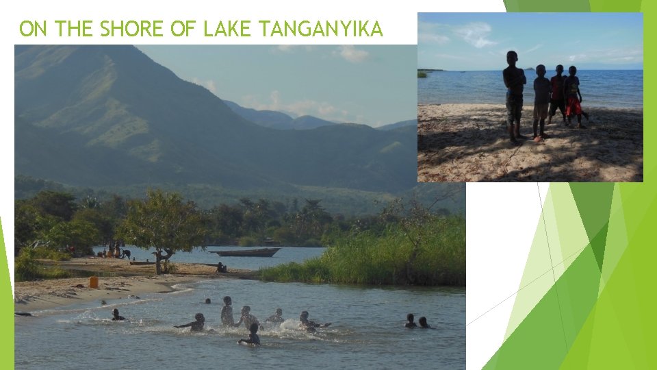 ON THE SHORE OF LAKE TANGANYIKA 