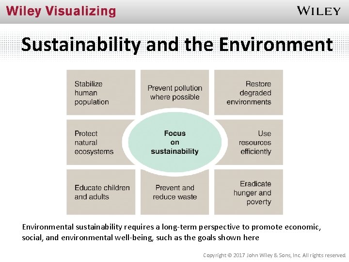 Sustainability and the Environmental sustainability requires a long-term perspective to promote economic, social, and