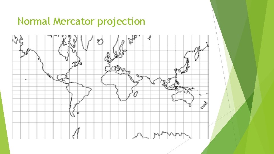 Normal Mercator projection 