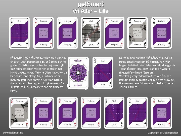 get. Smart Vri Åtter – Lilla På bordet ligger nå et kløverkort med bilde