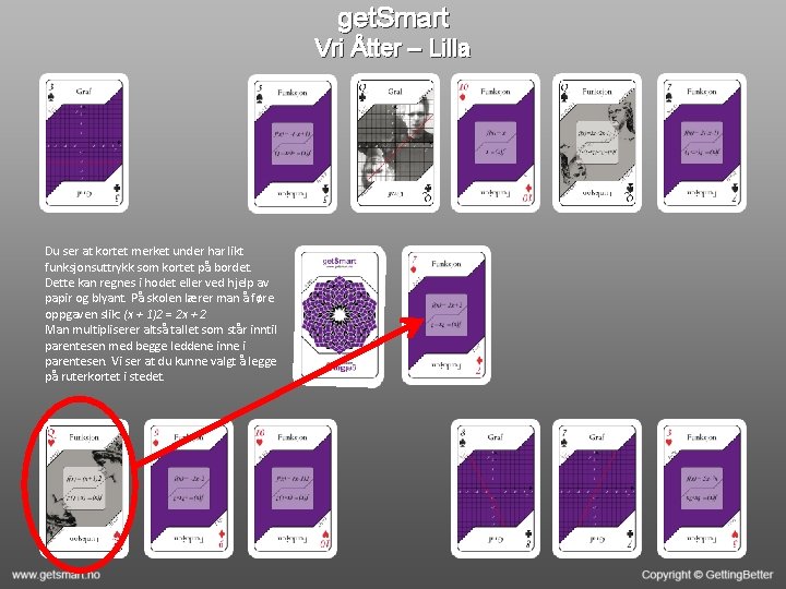 get. Smart Vri Åtter – Lilla Du ser at kortet merket under har likt