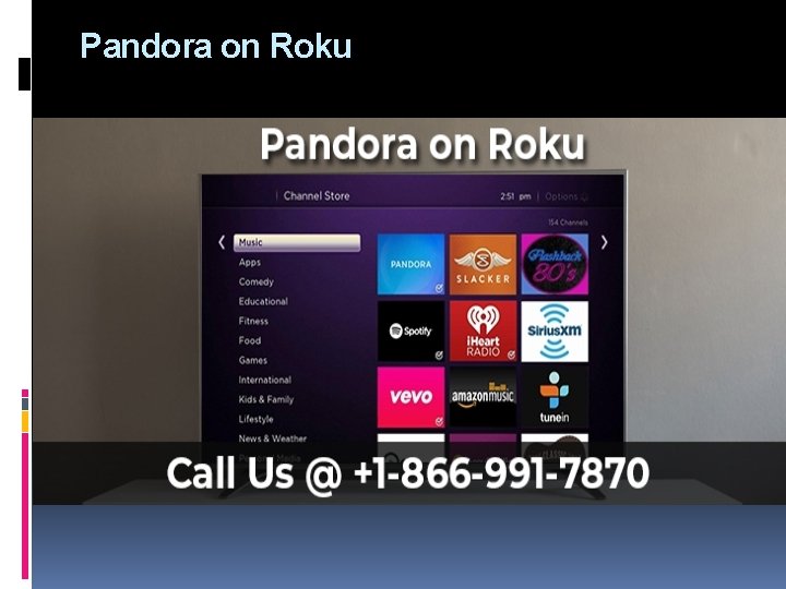 Pandora on Roku 