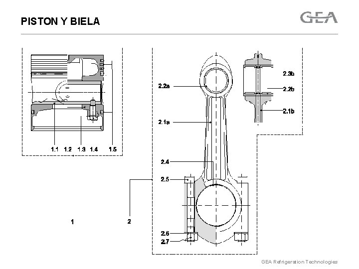 PISTON Y BIELA GEA Refrigeration Technologies 
