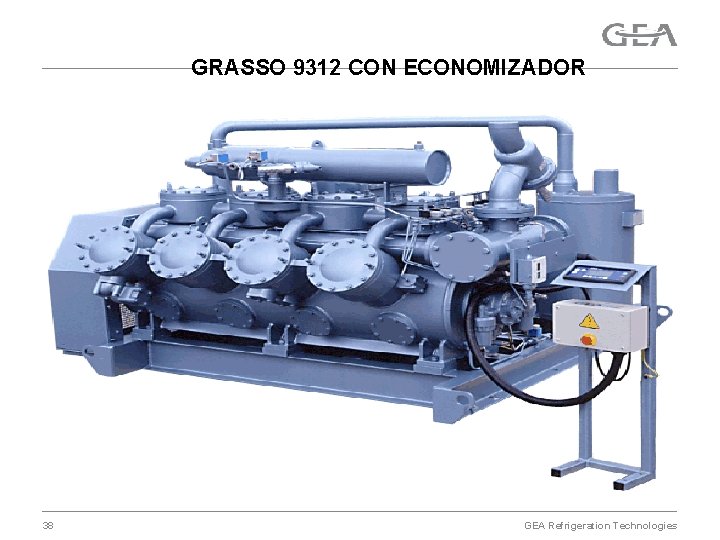 GRASSO 9312 CON ECONOMIZADOR 38 GEA Refrigeration Technologies 