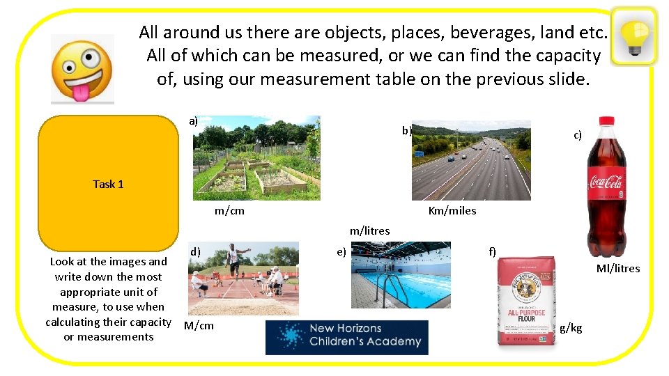 All around us there are objects, places, beverages, land etc. All of which can