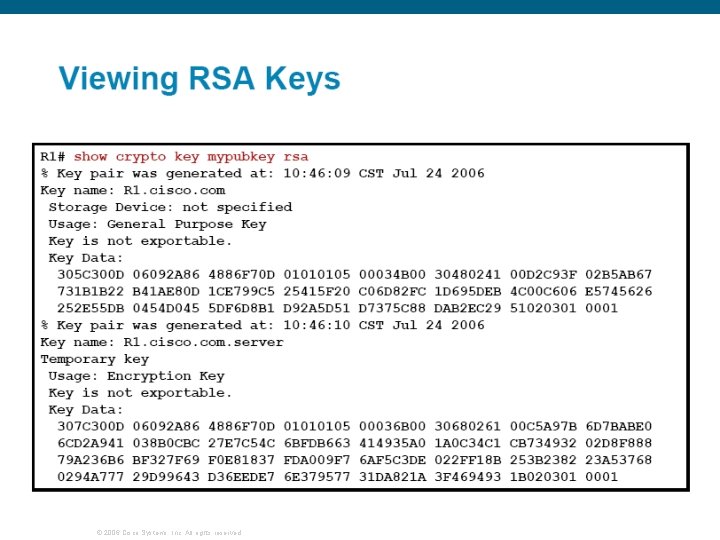 © 2006 Cisco Systems, Inc. All rights reserved. 