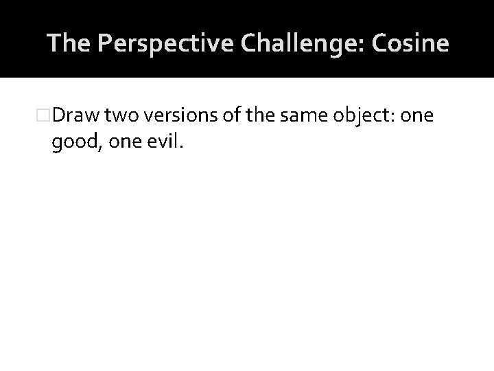 Topic 2 Perspective and POV Tangent The Powerpoint