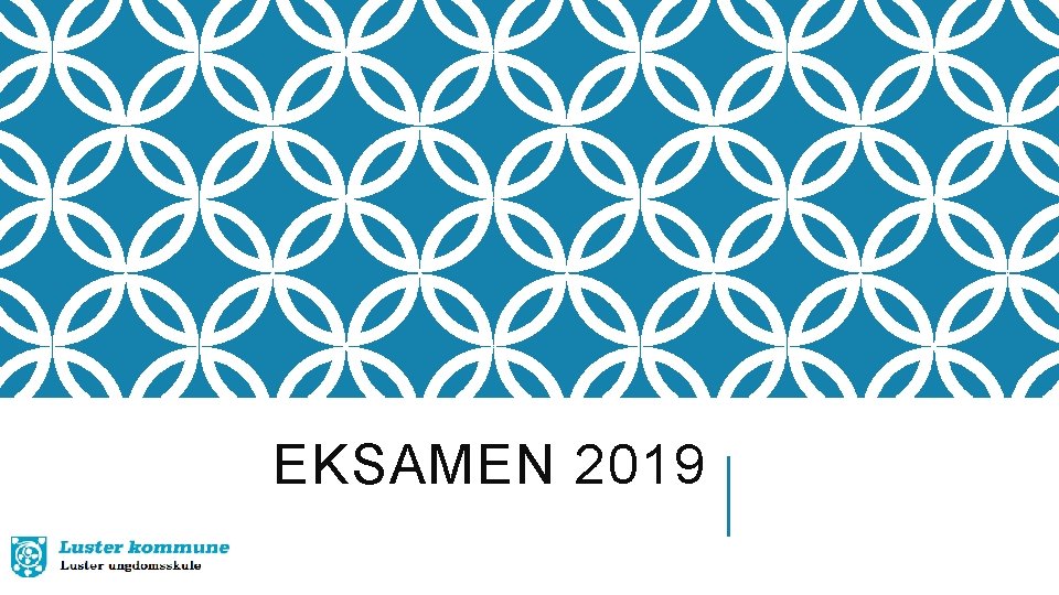 EKSAMEN 2019 