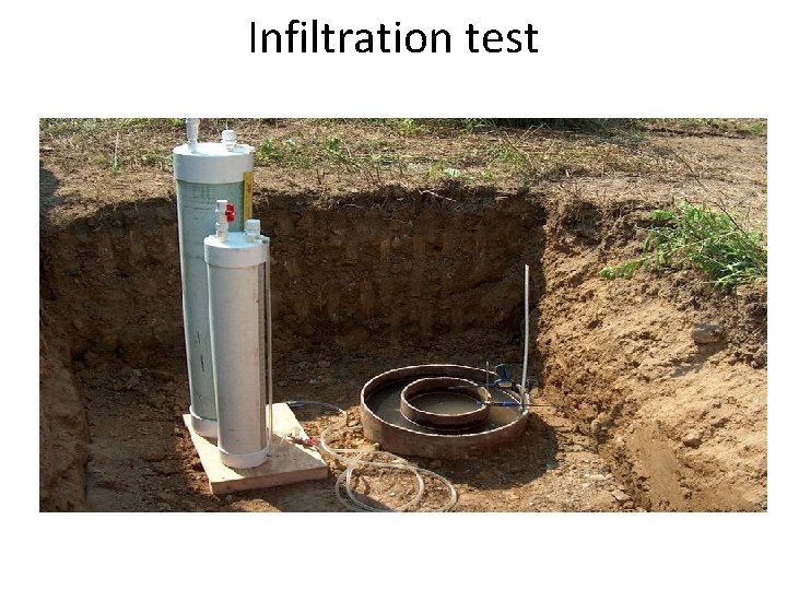 Infiltration test 