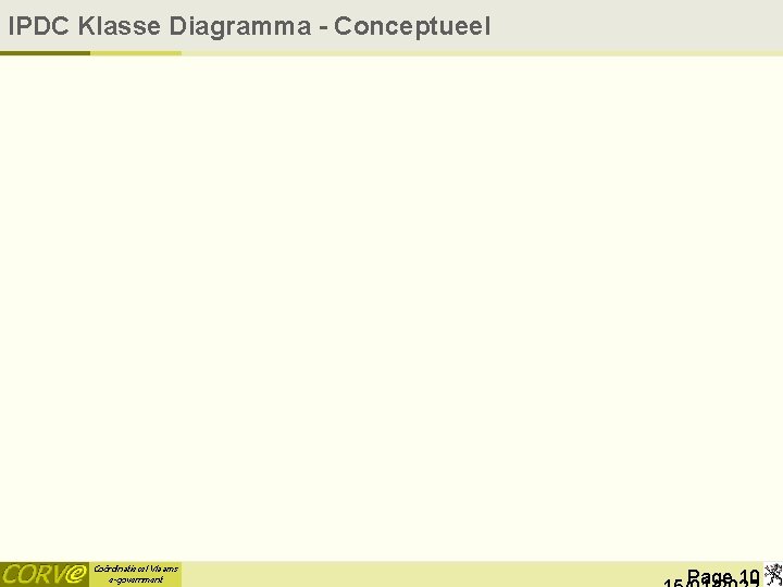 IPDC Klasse Diagramma - Conceptueel Coördinatiecel Vlaams e-government Page 10 