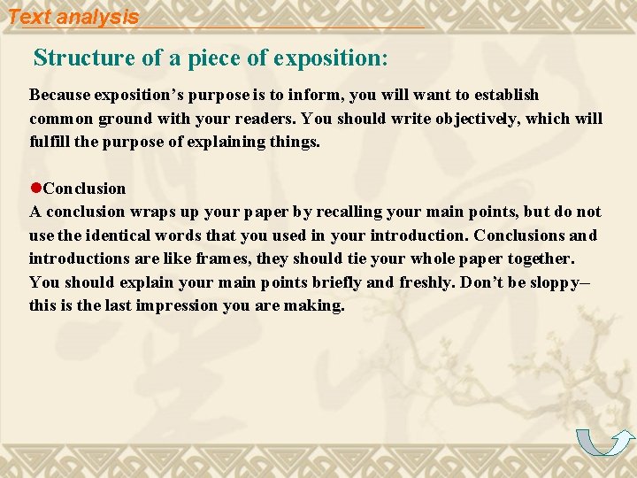 Text Analysis Unit Three Book 1 Text Analysis