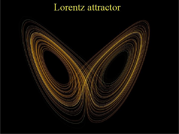 Lorentz attractor 