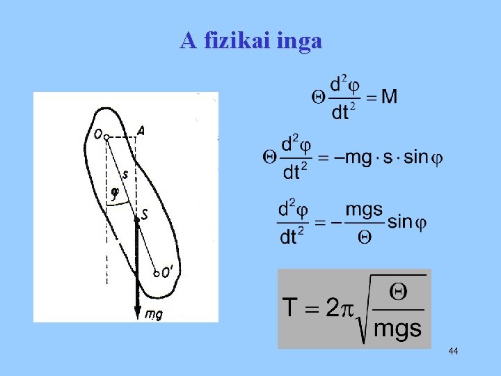 A fizikai inga 44 