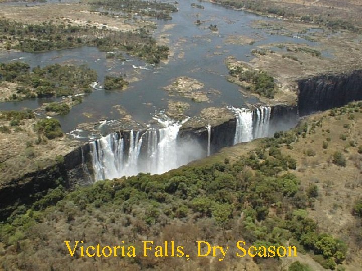 Victoria Falls, Dry Season 