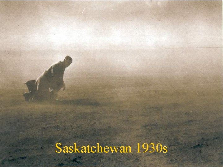 Saskatchewan 1930 s 