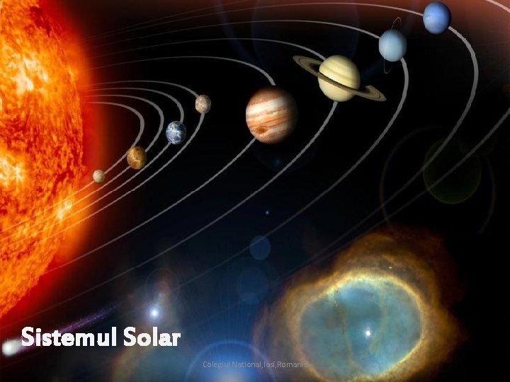 Sistemul Solar Colegiul National, Iasi, Romania 