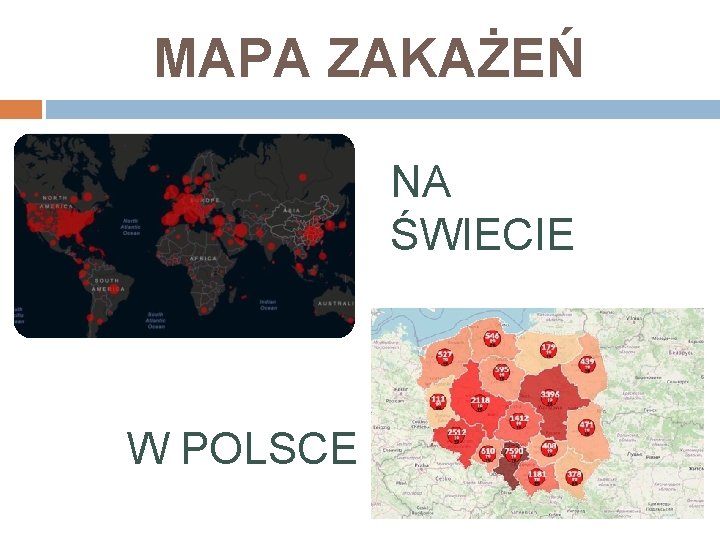 MAPA ZAKAŻEŃ NA ŚWIECIE W POLSCE 