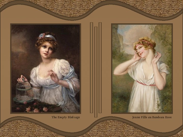 The Empty Birdcage Jeune Fille au Bandeau Rose 