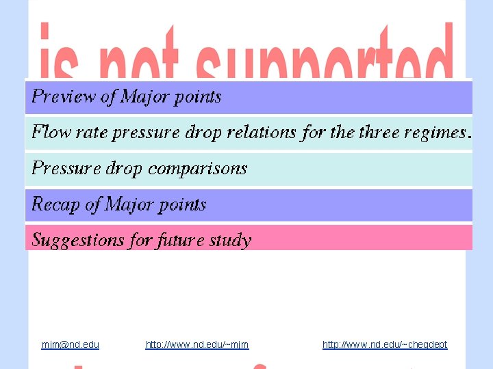 mjm@nd. edu http: //www. nd. edu/~mjm http: //www. nd. edu/~chegdept 