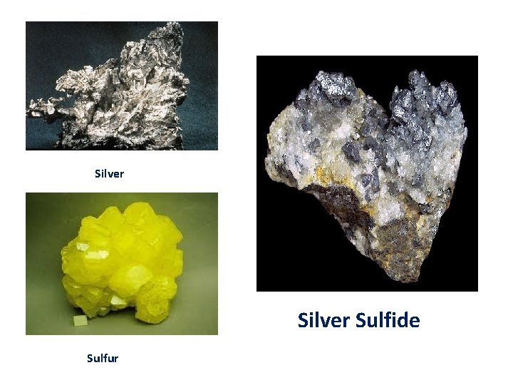 Silver Sulfide Sulfur 