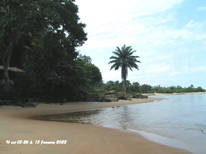 Il est 08: 26 h. 15 January 2022 