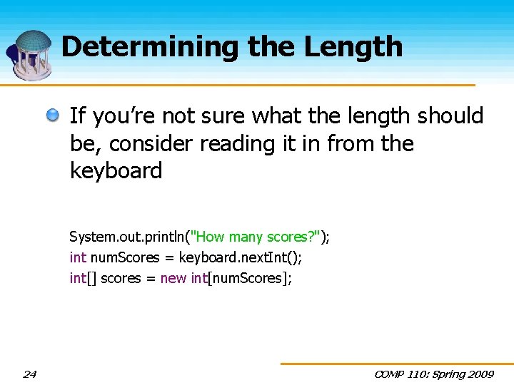 Determining the Length If you’re not sure what the length should be, consider reading