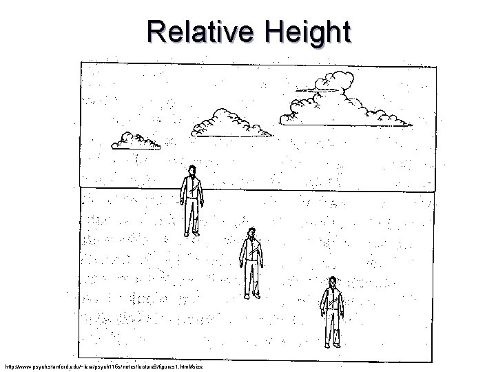 Relative Height http: //www-psych. stanford. edu/~lera/psych 115 s/notes/lecture 8/figures 1. html#size 