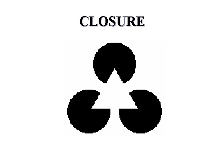 CLOSURE 
