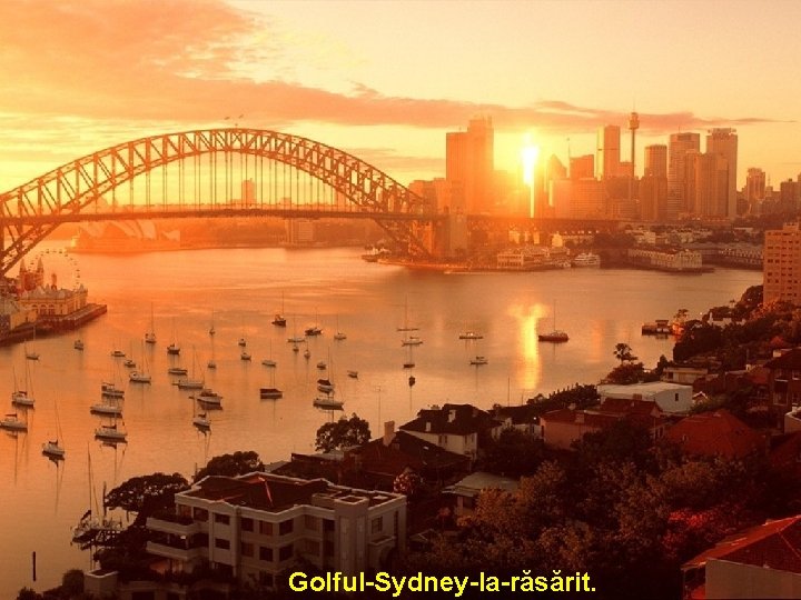 Golful-Sydney-la-răsărit. 