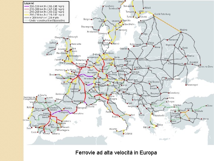 Ferrovie ad alta velocità in Europa 