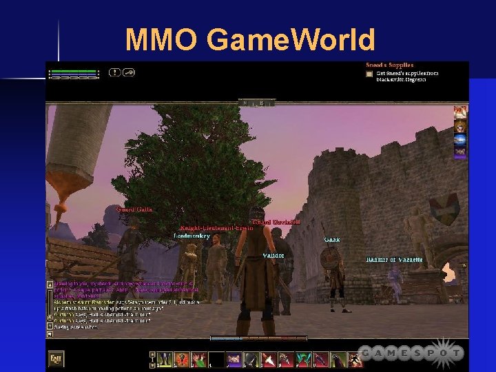 MMO Game. World 