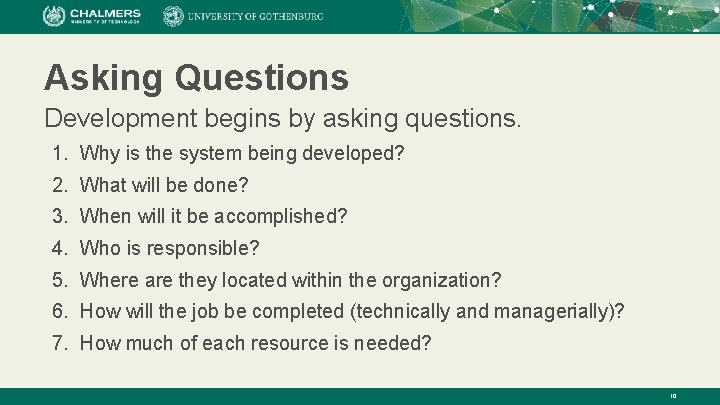 DIT 092 Introduction to Agile Development Gregory Gay