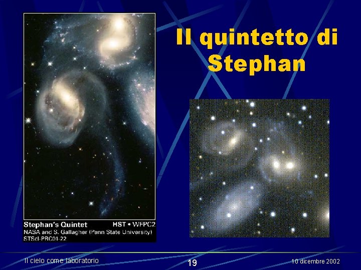 Il quintetto di Stephan Il cielo come laboratorio 19 10 dicembre 2002 