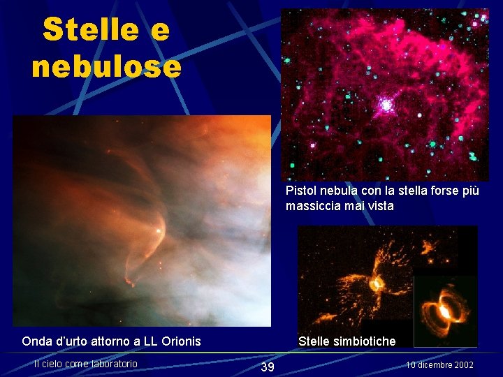 Stelle e nebulose Pistol nebula con la stella forse più massiccia mai vista Onda