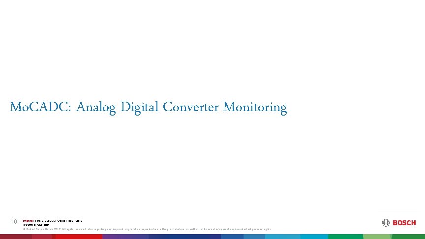 Mo. CADC: Analog Digital Converter Monitoring 10 Internal | DGS-EC/ESS 1 -Vogel | 18/01/2019