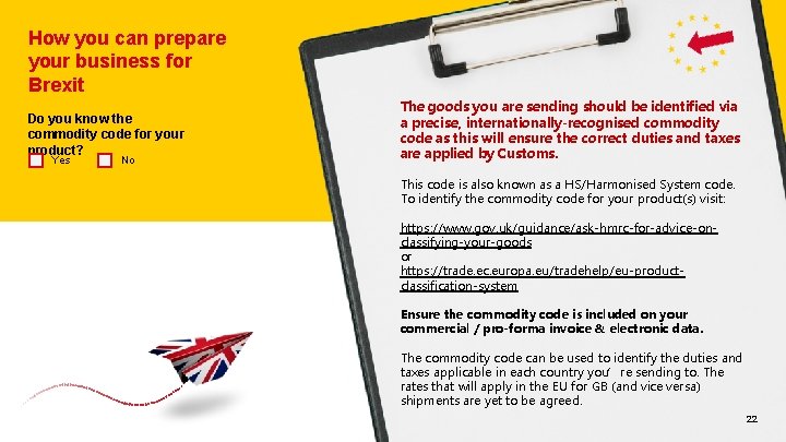 How you can prepare your business for Brexit Do you know the commodity code How you can prepare your business for Brexit Do you know the commodity code