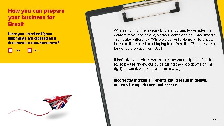 How you can prepare your business for Brexit Have you checked if your shipments How you can prepare your business for Brexit Have you checked if your shipments