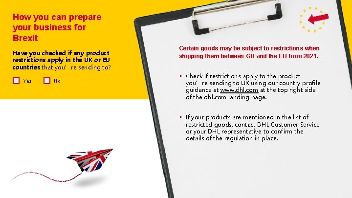 How you can prepare your business for Brexit Have you checked if any product How you can prepare your business for Brexit Have you checked if any product